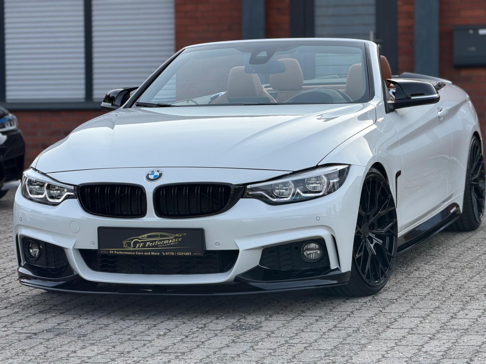 BMW 430i Cabrio xDrive M-Perf/FullLed/H&K/HUD/Navi