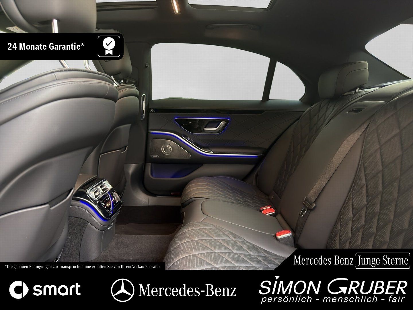 Fahrzeugabbildung Mercedes-Benz S 450 4M lang Pano Burm TV Nappa HUD Digital AHK