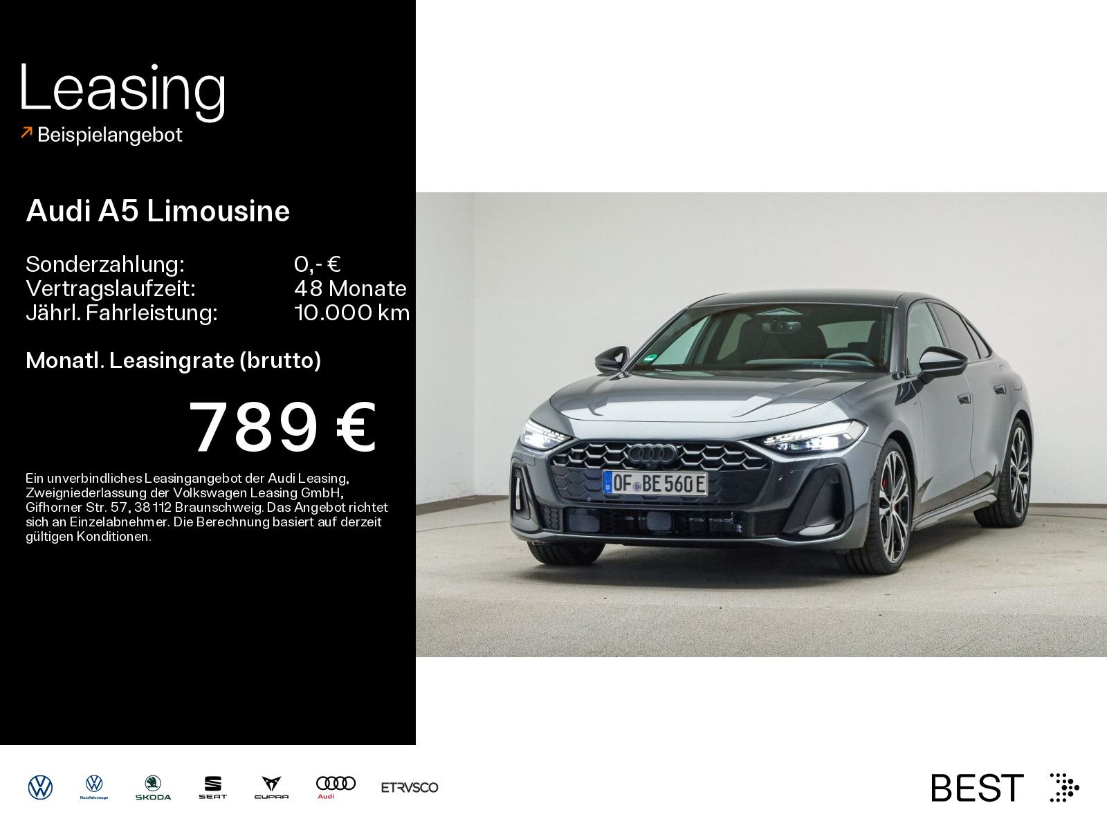 Audi A5 Limousine e-hybrid quattro MEMORY*HUP*TECHPRO