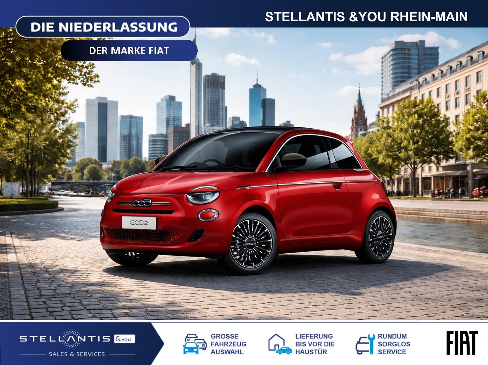 Fiat 500 La Prima + Top Plus Paket Navi JBL SitzHzg