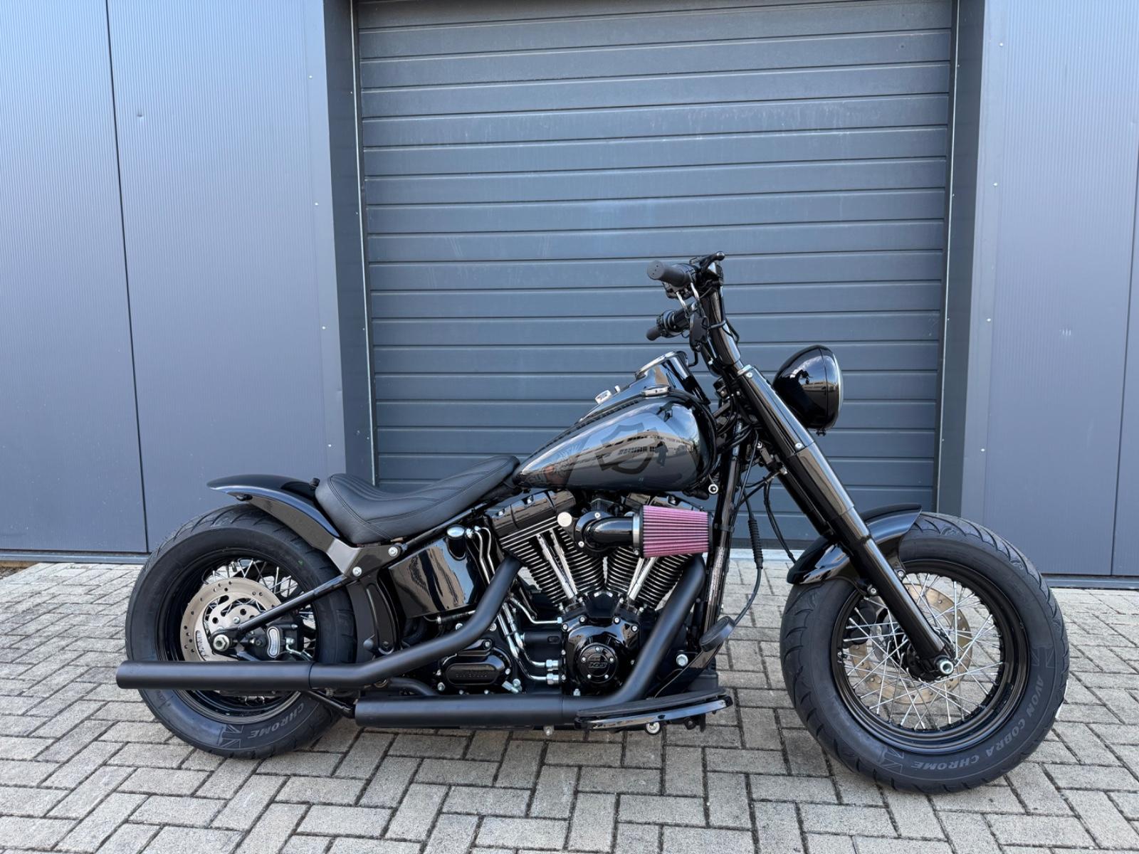 Harley-Davidson FLSTC Fat Boy Heritage 103 ABS Top Custombike