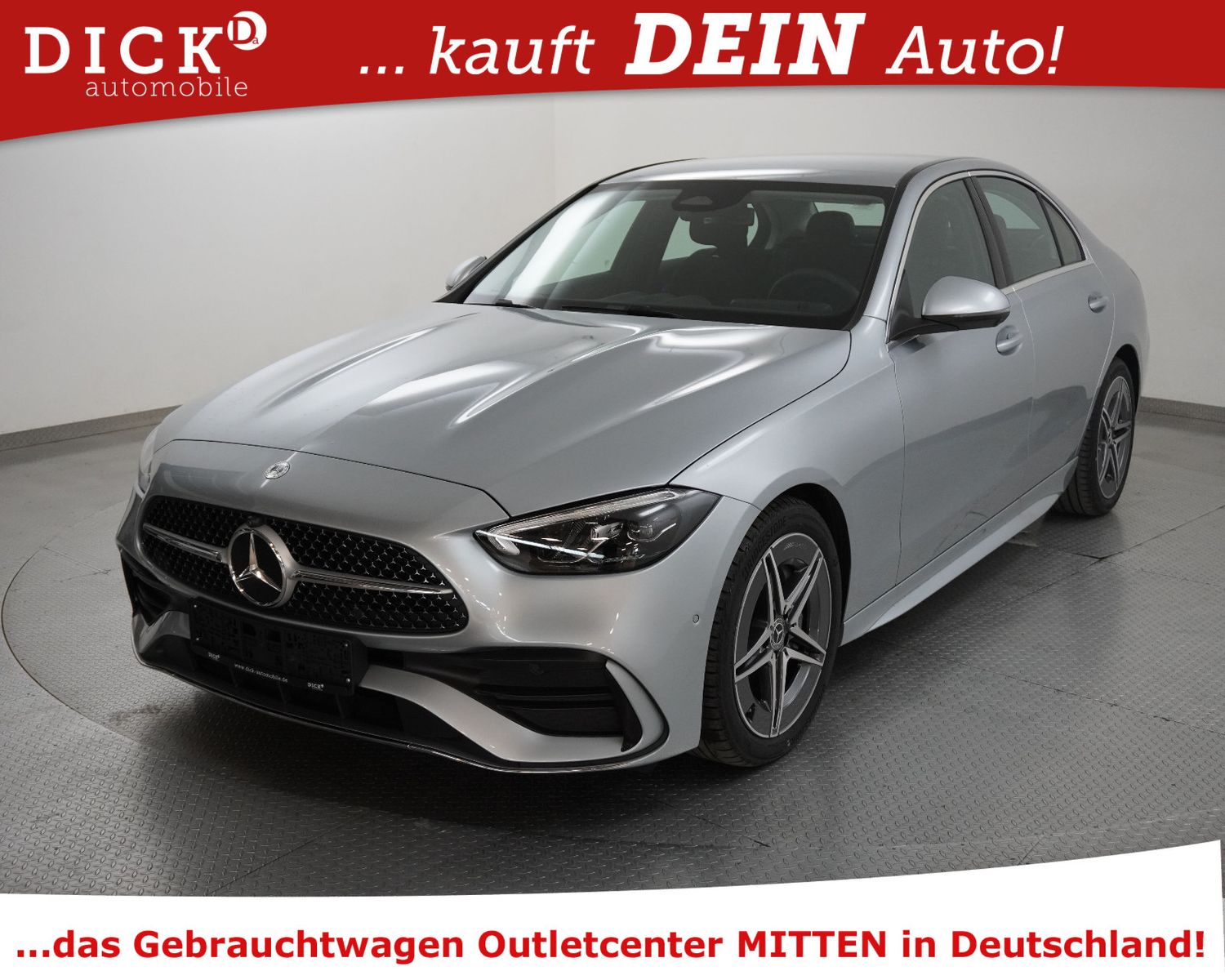 Fahrzeugabbildung Mercedes-Benz C 200d 9G AMG Line >MEMO+360+ACC+VIRTU+LED+ALCAN