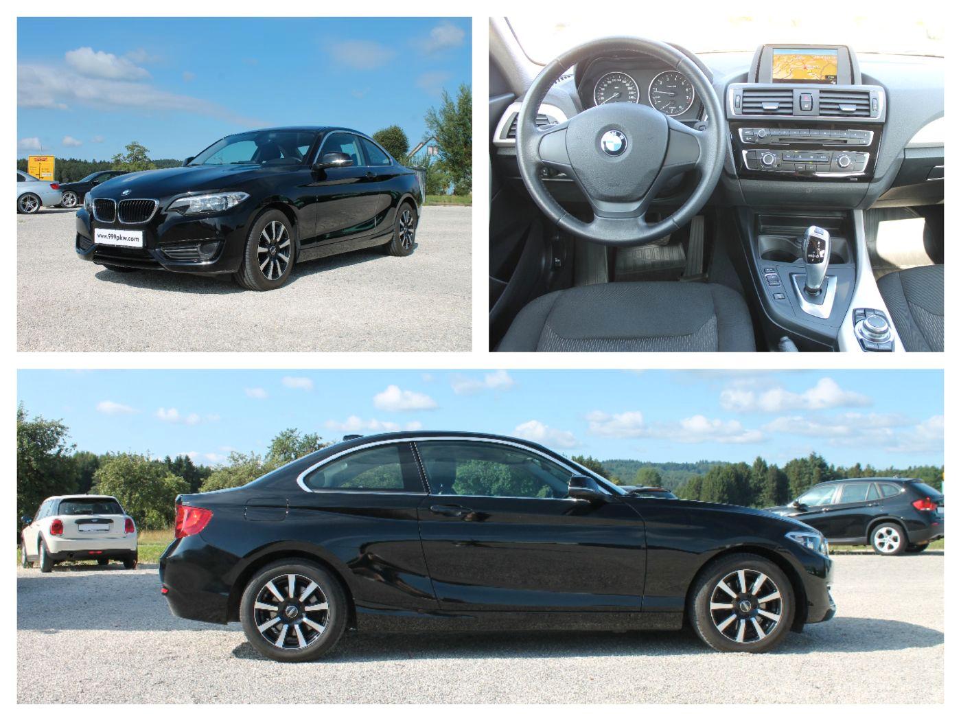 BMW 220iA Coupé Navi Parksensoren Bluetooth