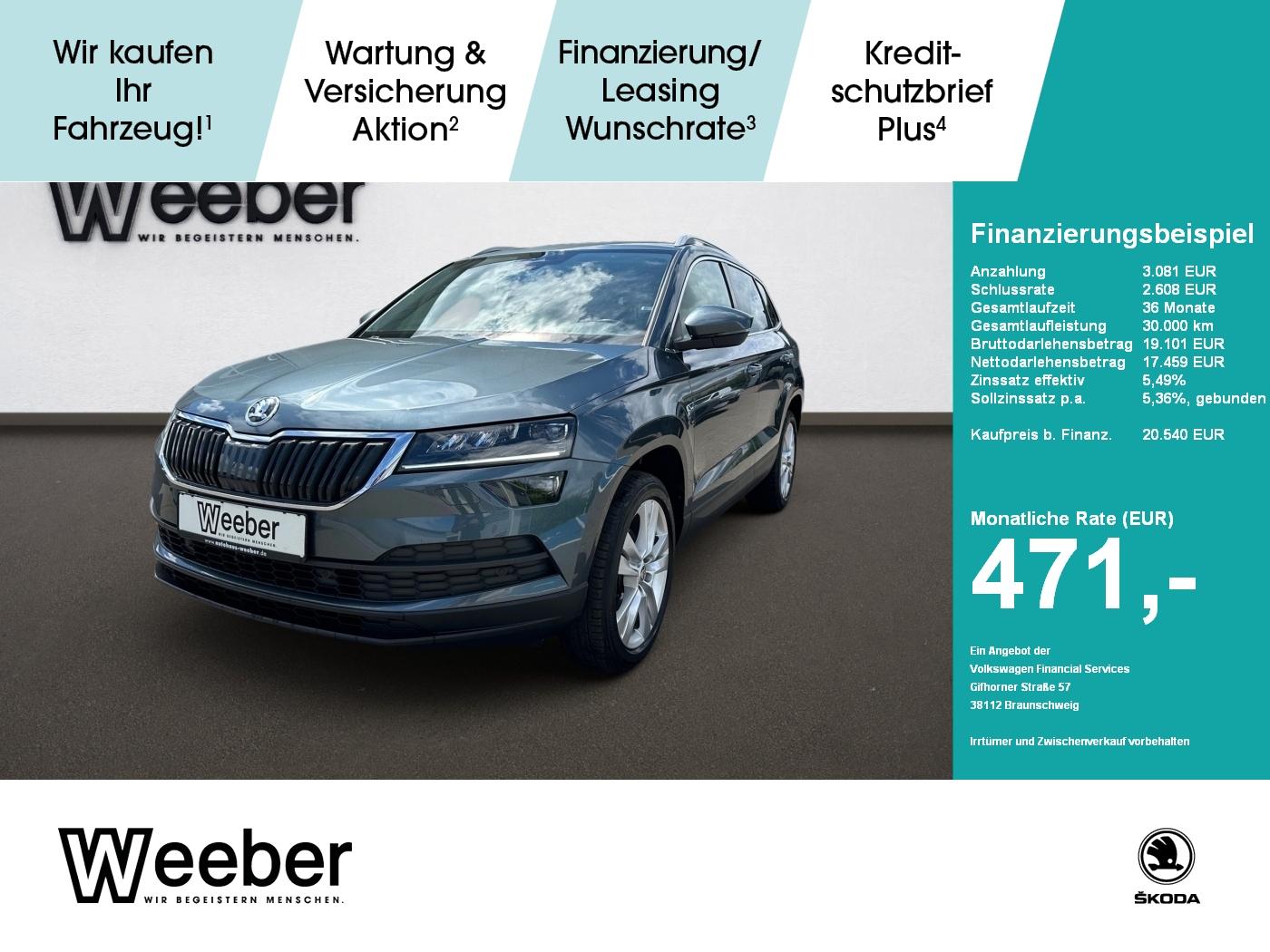 Skoda Karoq Style * KAMERA*ACC*AHK*LED*PANO*NAVI *