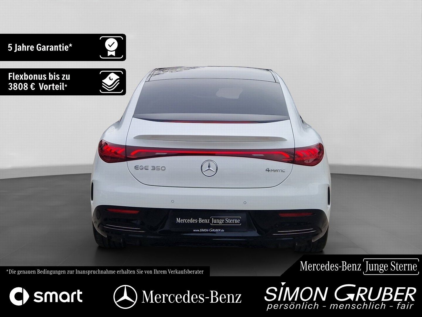 Fahrzeugabbildung Mercedes-Benz EQE 350 4M AMG Airmatic Hyper Pano HAL HUD Mod25