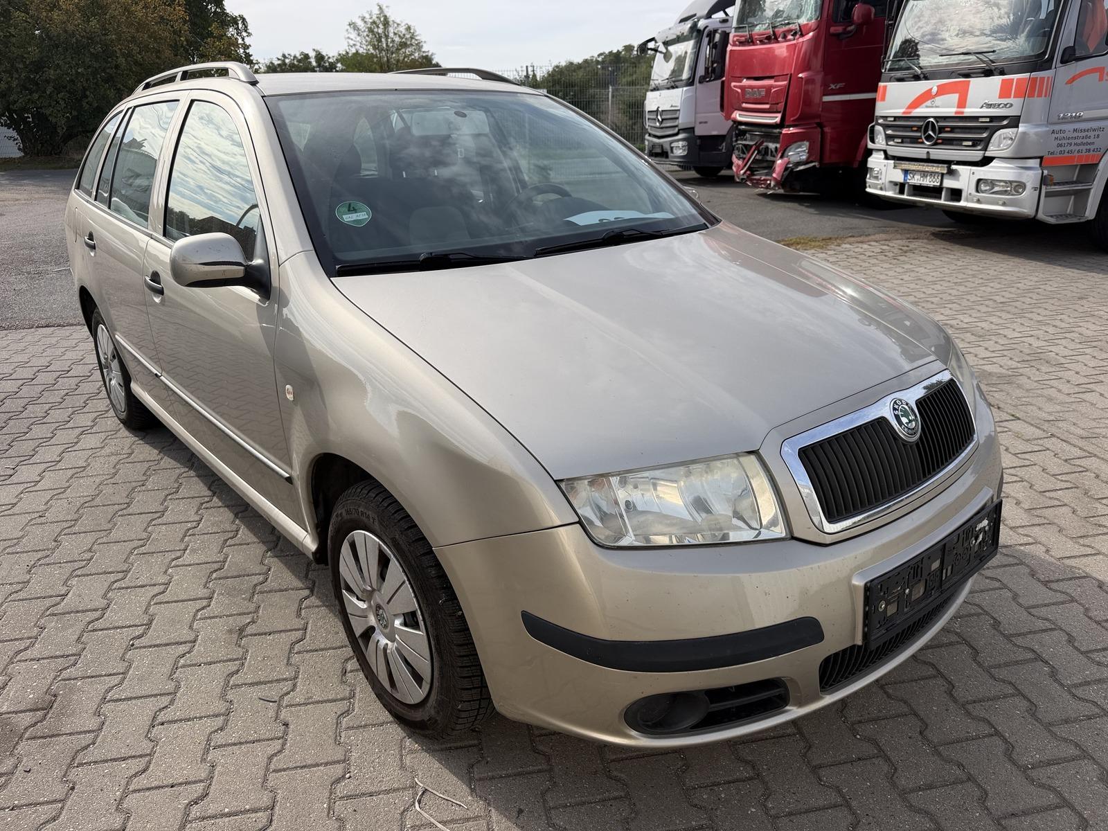 Skoda Fabia 2006 — engine 1.390 cm³, 75 HP (55kW)