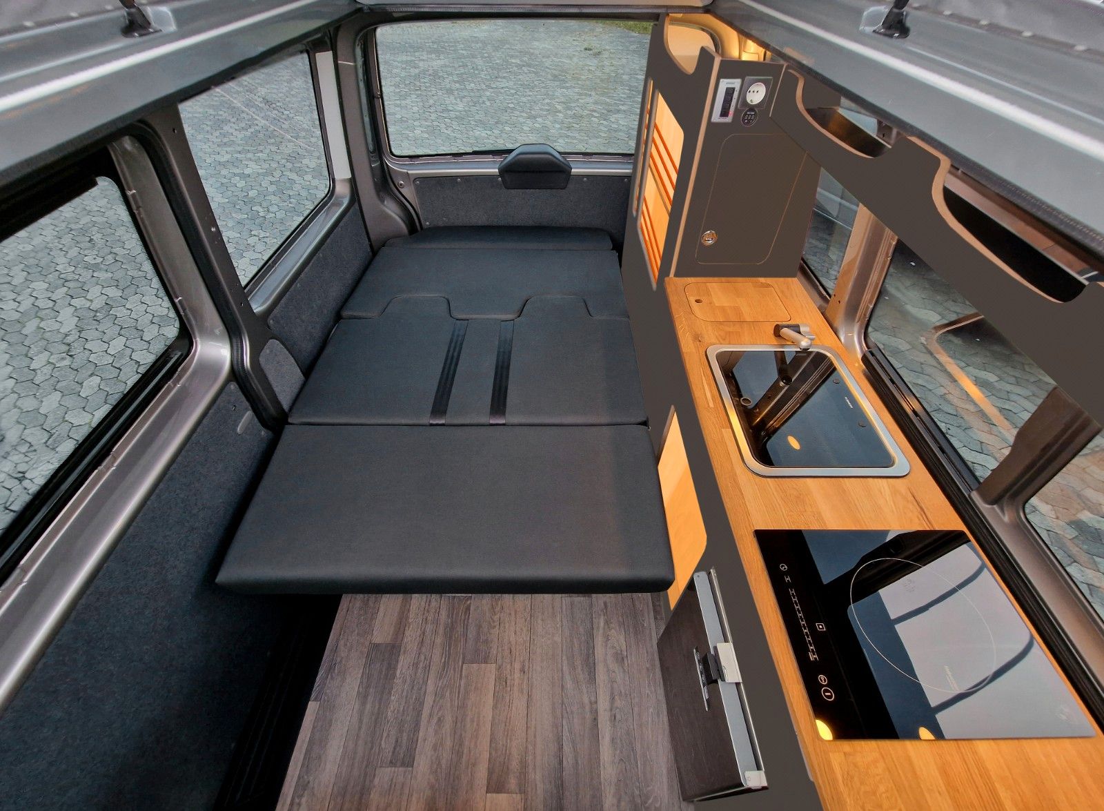 Volkswagen T6.1 wie California AUFSTELLDACH KÜCHE ALLTAG foto 5