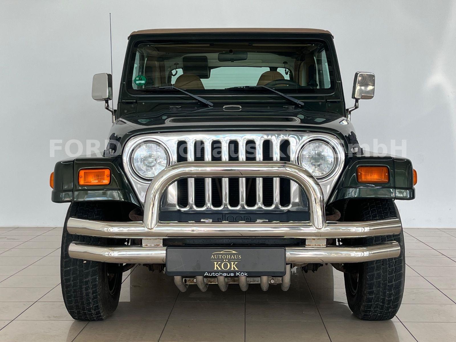 JEEP WRANGLER SAHARA - 4.0 177ch - 4X4 - VOLANT EN CUIR