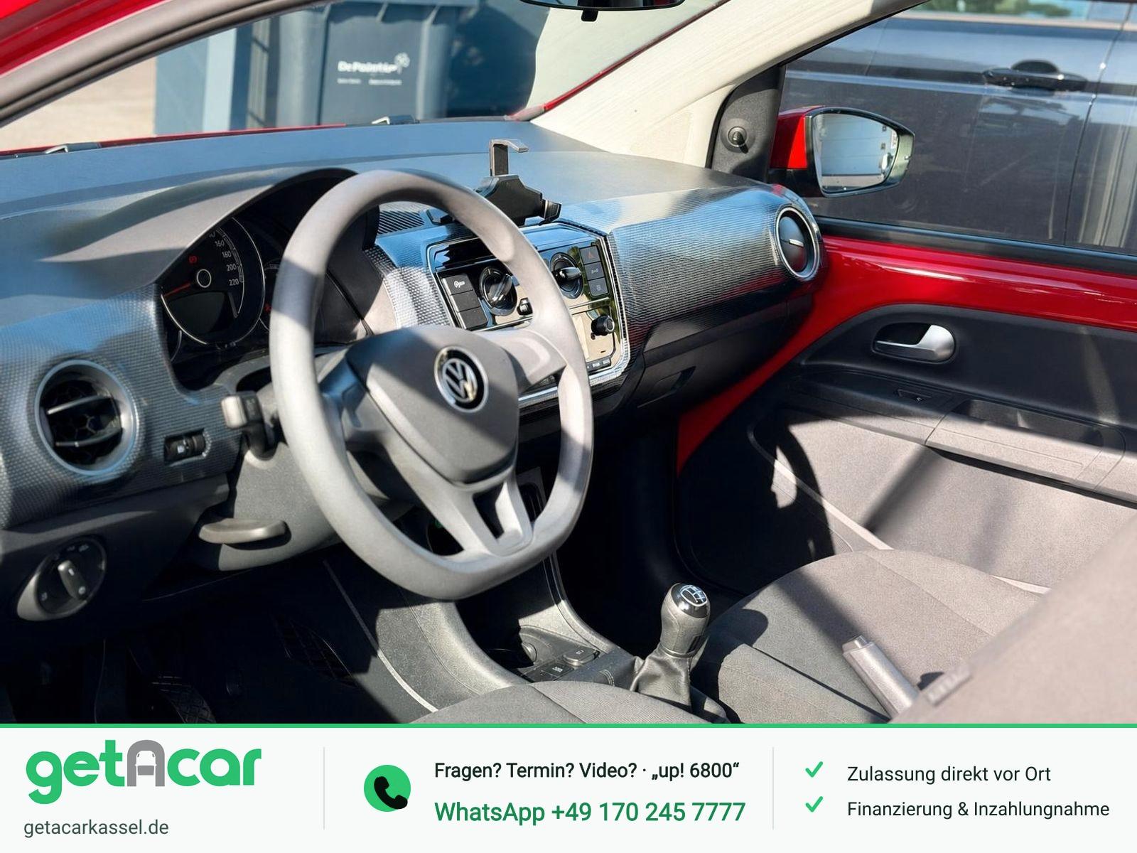 Volkswagen Up 1.0*DAB*BLUETOOTH*USB*ROT*2-TÜRIG, миниатюра 19