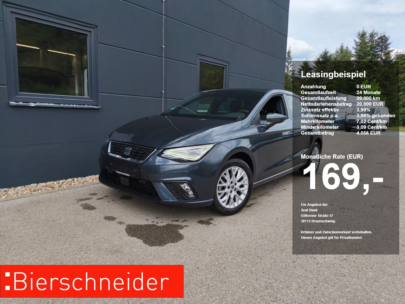 Seat Ibiza 1.0 TSI Xcellence ab 169.- 990.-ANZAHLUNG