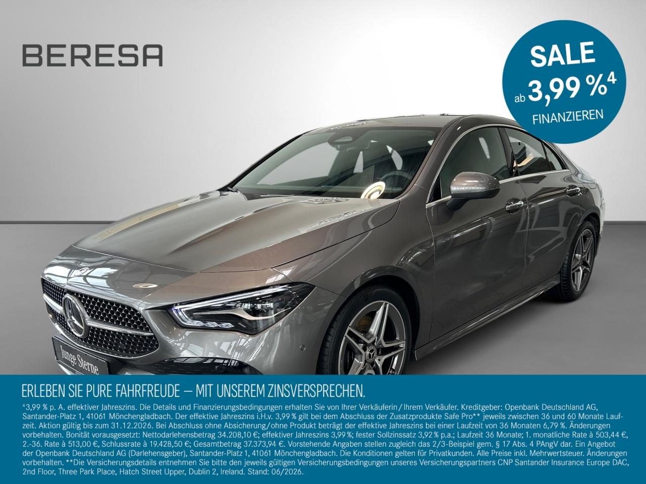 Mercedes-Benz CLA 200 AMG CarPlay Ambiente LED Kamera Winter