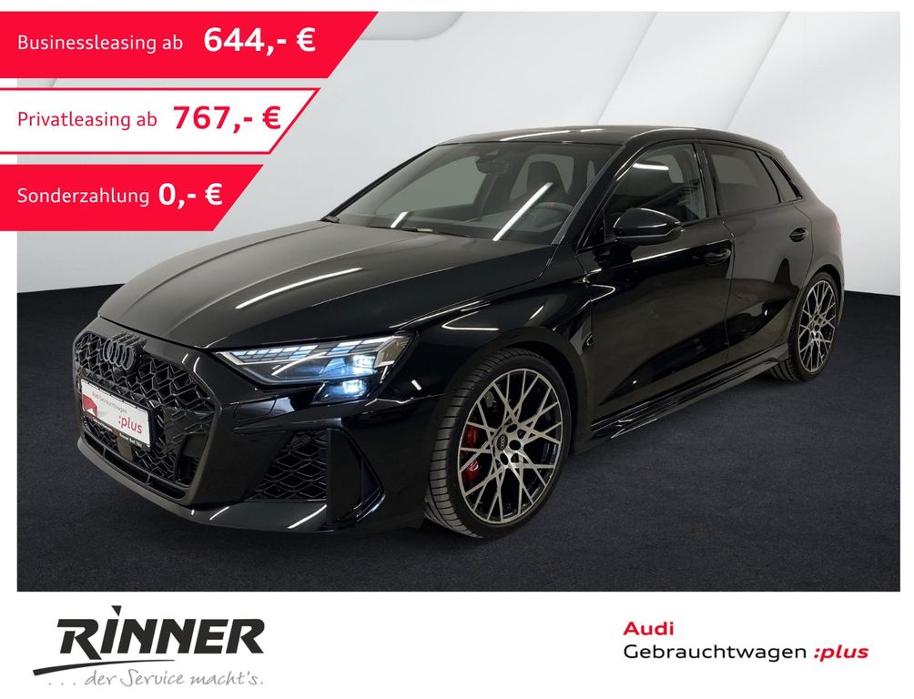 Audi RS3 Sportback TFSI quattro+Pano+Matrix+Keramik