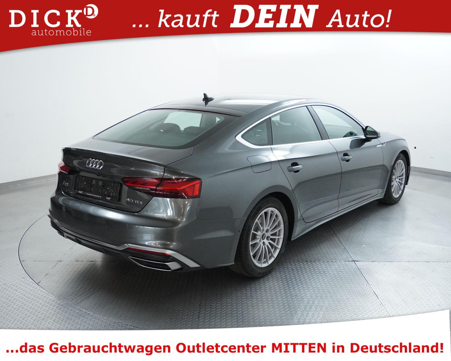 Audi A5 SB 40d S LINE SPORT LEDER+SHZ+NAV+KAM+LED+TEM, миниатюра 7