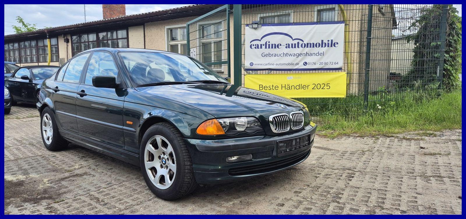 BMW 316 i 2.Hand Klima Alu Temp. HU/AU:04-2028