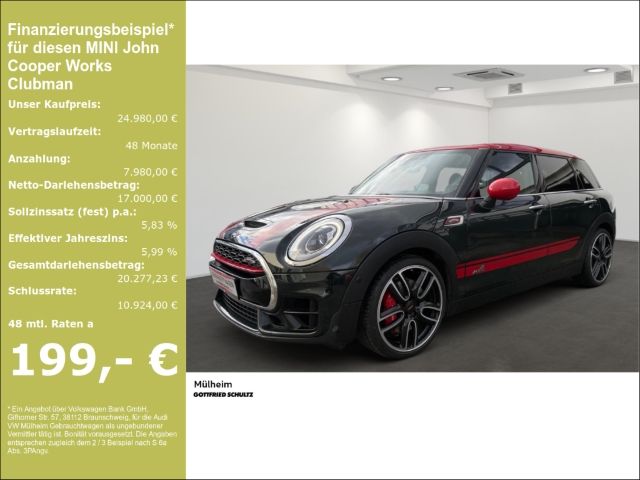 MINI John Cooper Works Clubman All4 KAMERA HEAD-UP PA