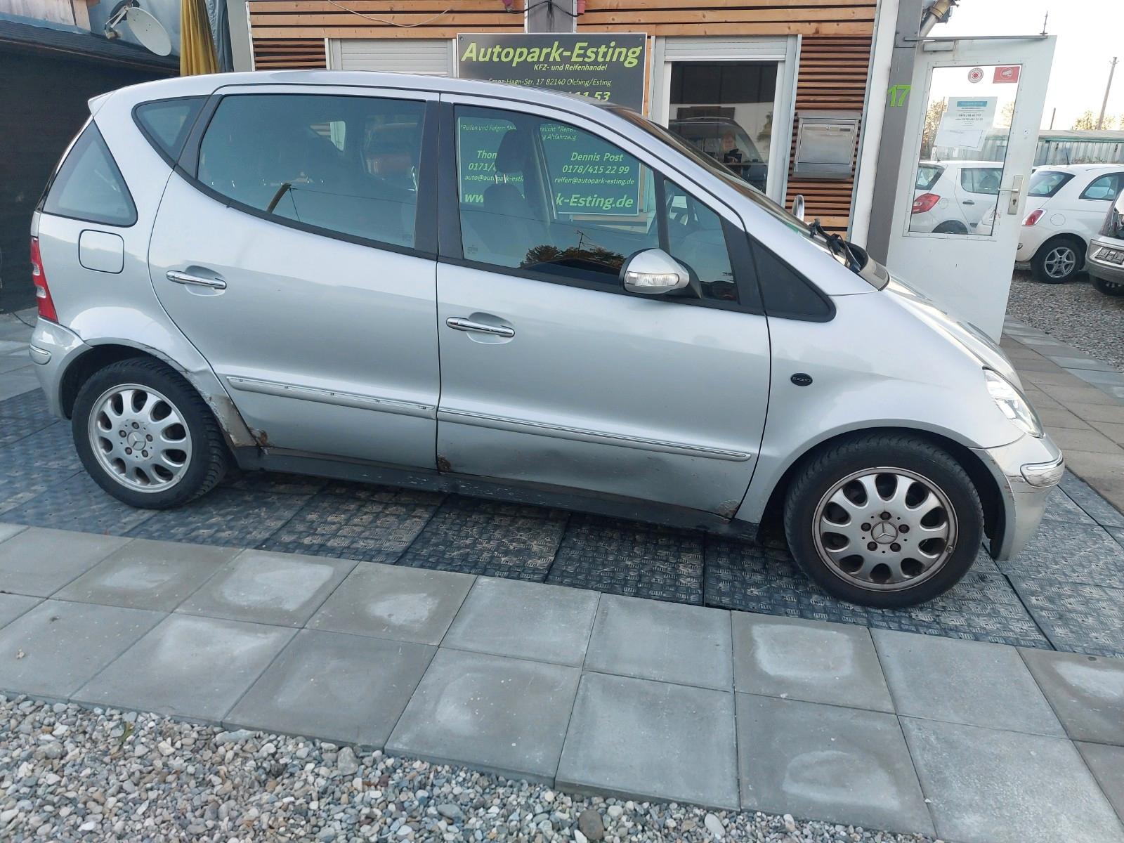 Mercedes-Benz A170 2004 — engine 1.689 cm³, 95 HP (70kW)