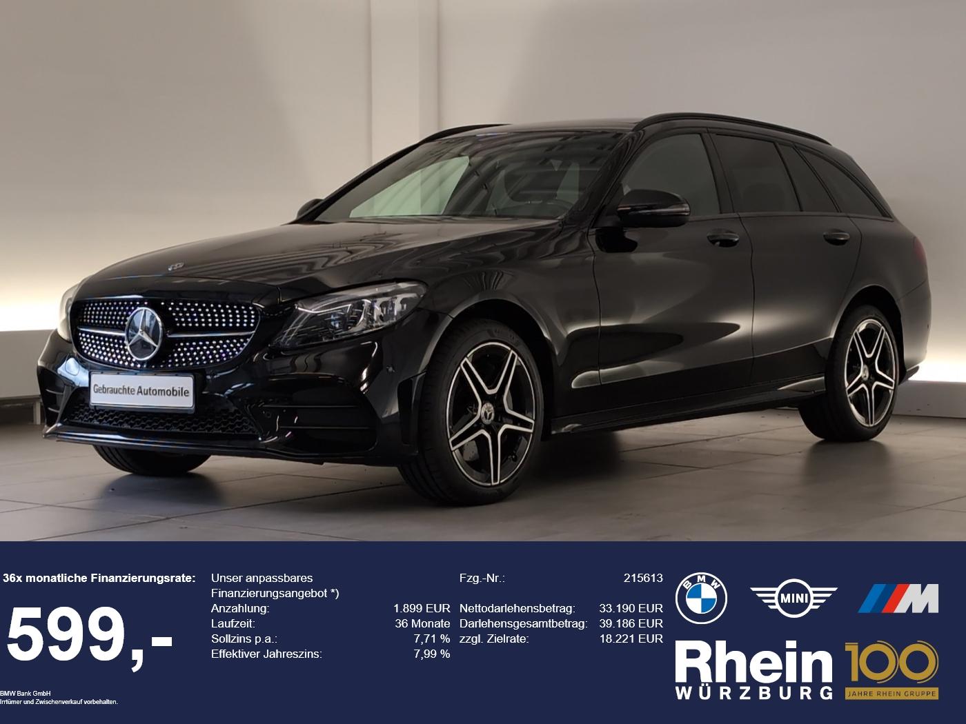 Mercedes-Benz C400 AMG Line Navi/LED/RFK/SHZ/HuD/DAB/SLI Navi/