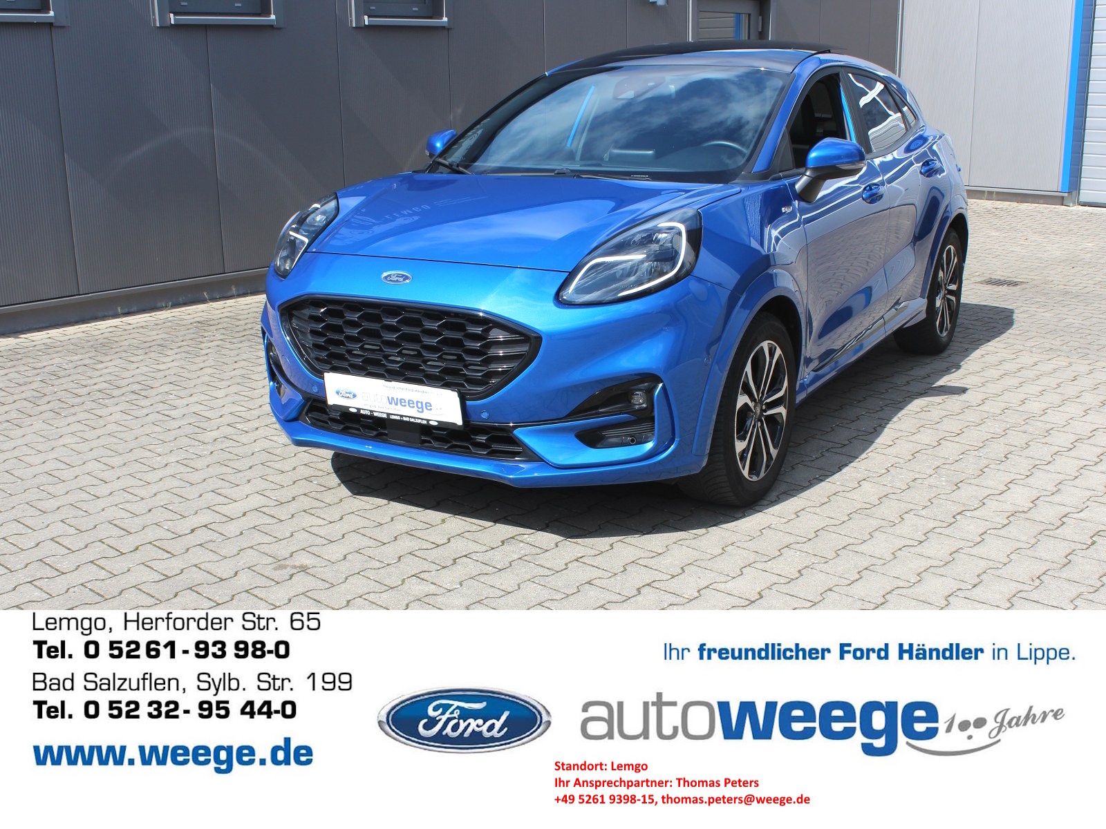 Fahrzeugabbildung Ford Puma ST-Line X 1,0 EcoBoost Mild Hybrid
