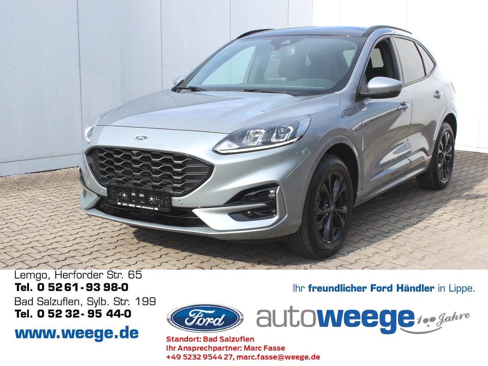Fahrzeugabbildung Ford Kuga Plug-In Hybrid ST-Line 2,5 Duratec