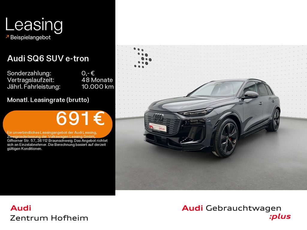Audi SQ6 SUV e-tron*Air*B&O*AR-HUD*Pano*LED*Virtual*N