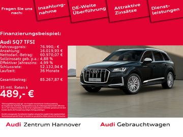 Audi Leasingangebot: Audi SQ7 TFSI 4,0 TFSI quattro tiptronic Matrix Head-