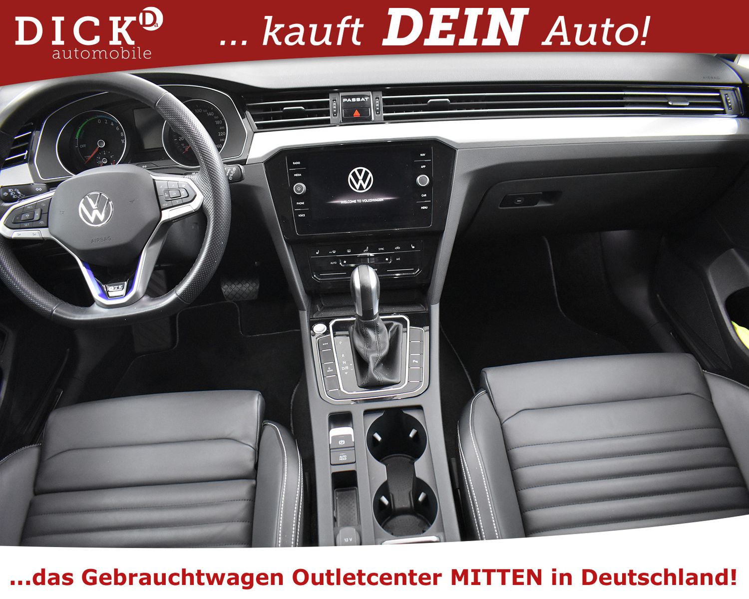 VW Passat Var 1.4 TSI GTE R Line LEDER NAPPA+KAM+18 - Image 8