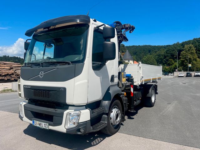 Volvo FL 280 Kipper mit Krane