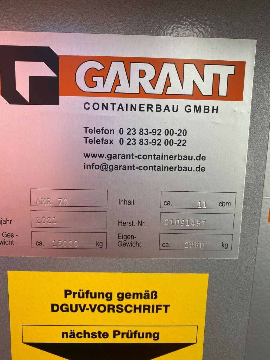 Fahrzeugabbildung Andere Abrollcontainer mit Kran Ladekran Fassi F135