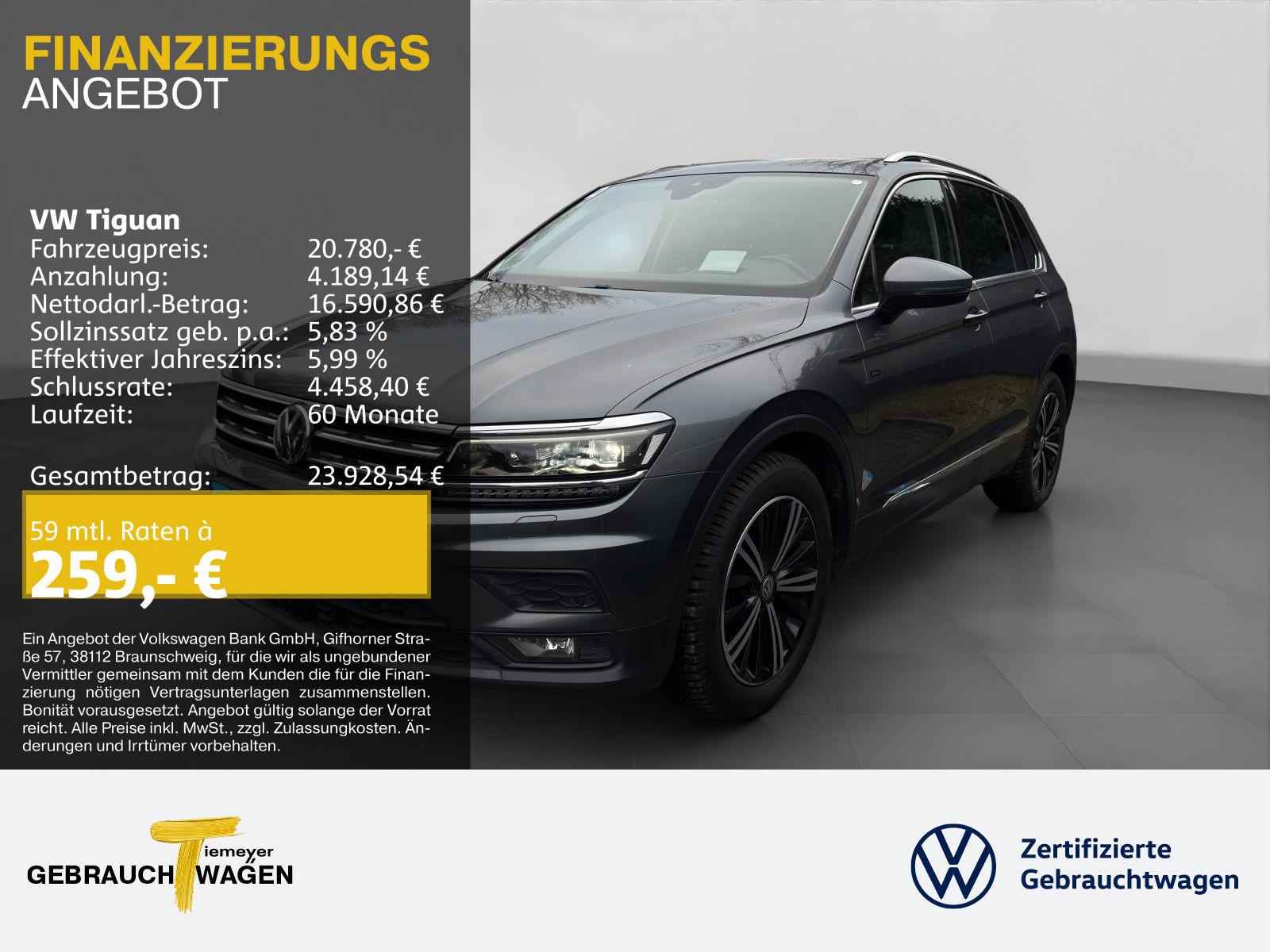 Volkswagen Tiguan 2.0 TDI DSG JOIN LED NAVI AHK LM18