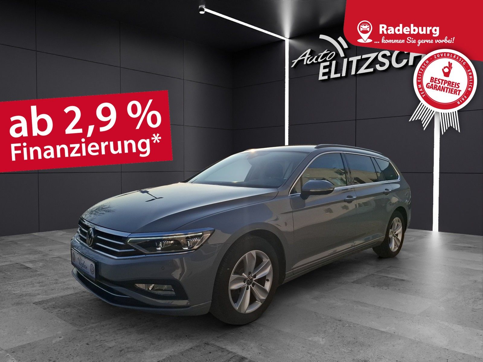 Fahrzeugabbildung Volkswagen Passat Variant TSI Business DSG Matrix Standhzg.