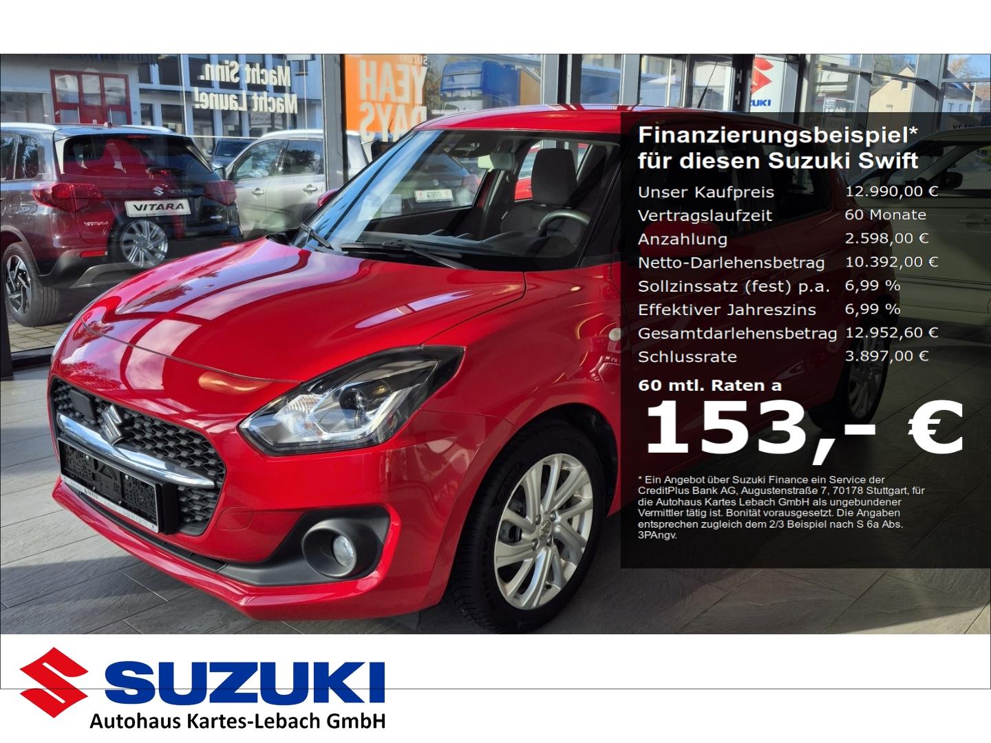 Suzuki Swift Comfort 1.2 Dualjet SHZ LED Alu 1.Hand
