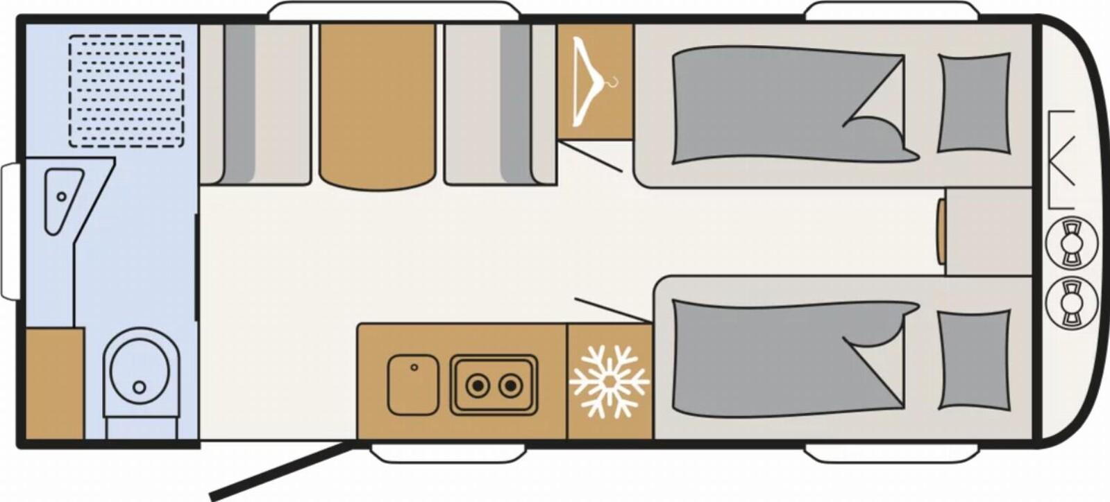 Dethleffs Camper 490 EST Backofen, Auflastung auf 1800kg