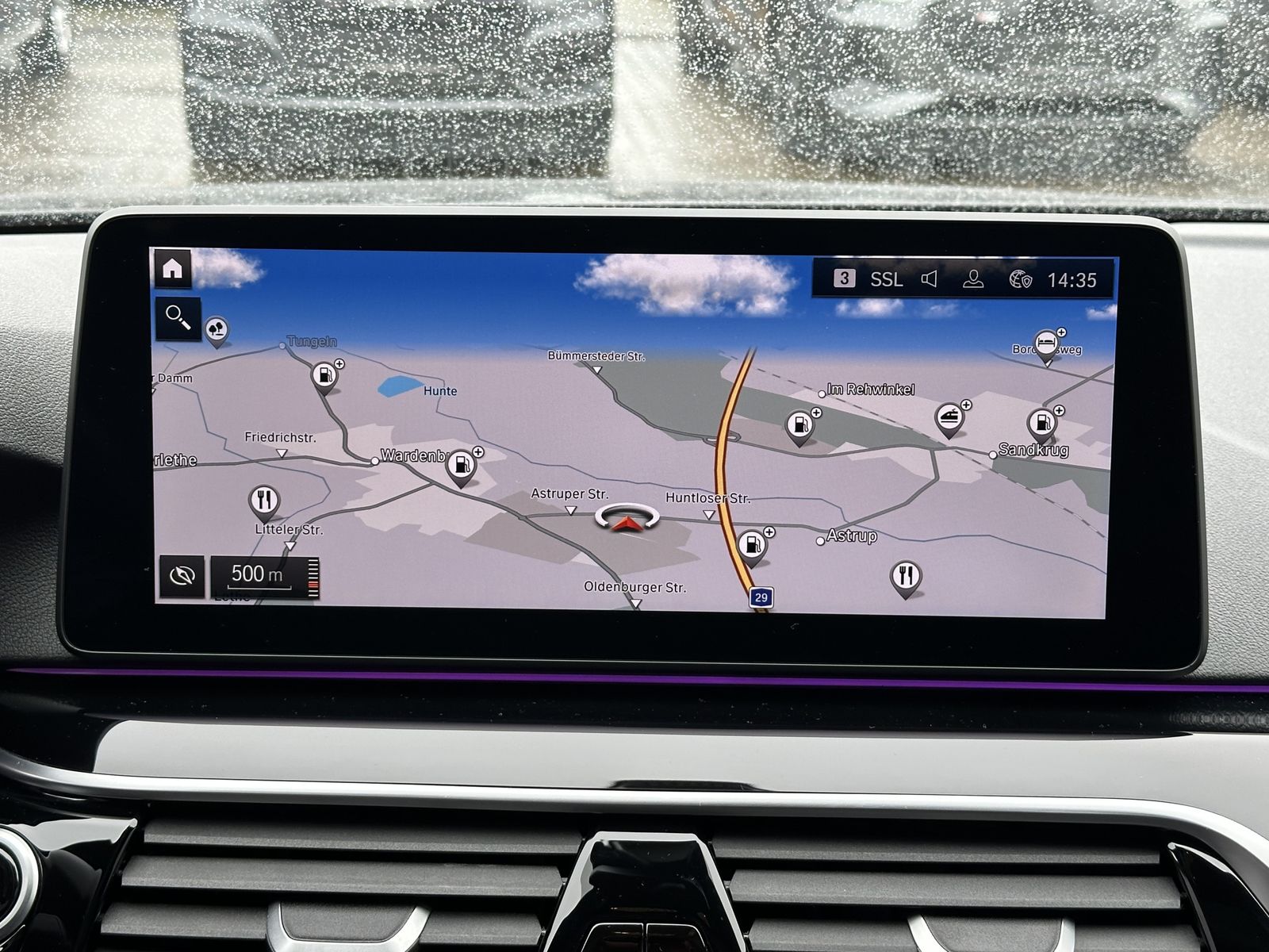 Fahrzeugabbildung BMW 540d xDrive M-Sport NAV+LASER+HUD+20ZO+GLASDACH