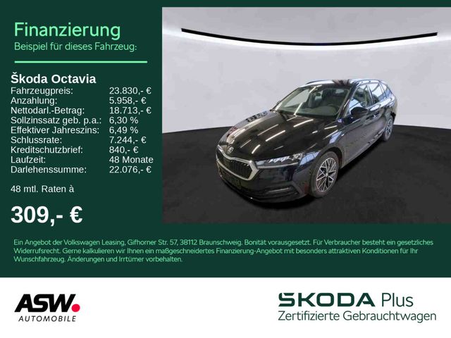 Skoda Octavia Combi Clever 2.0TDI DSG LED NAVI AHK SHZ