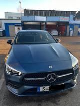 Mercedes-Benz CLA 250 4MATIC DCT AMG Line , Scheckheftgepflegt - blaue Mercedes-Benz CLA 250