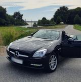 Mercedes-Benz Mercedes SLK 200 Airscarf Leder schwarz-me... - Mercedes-Benz SLK 200: Mercede