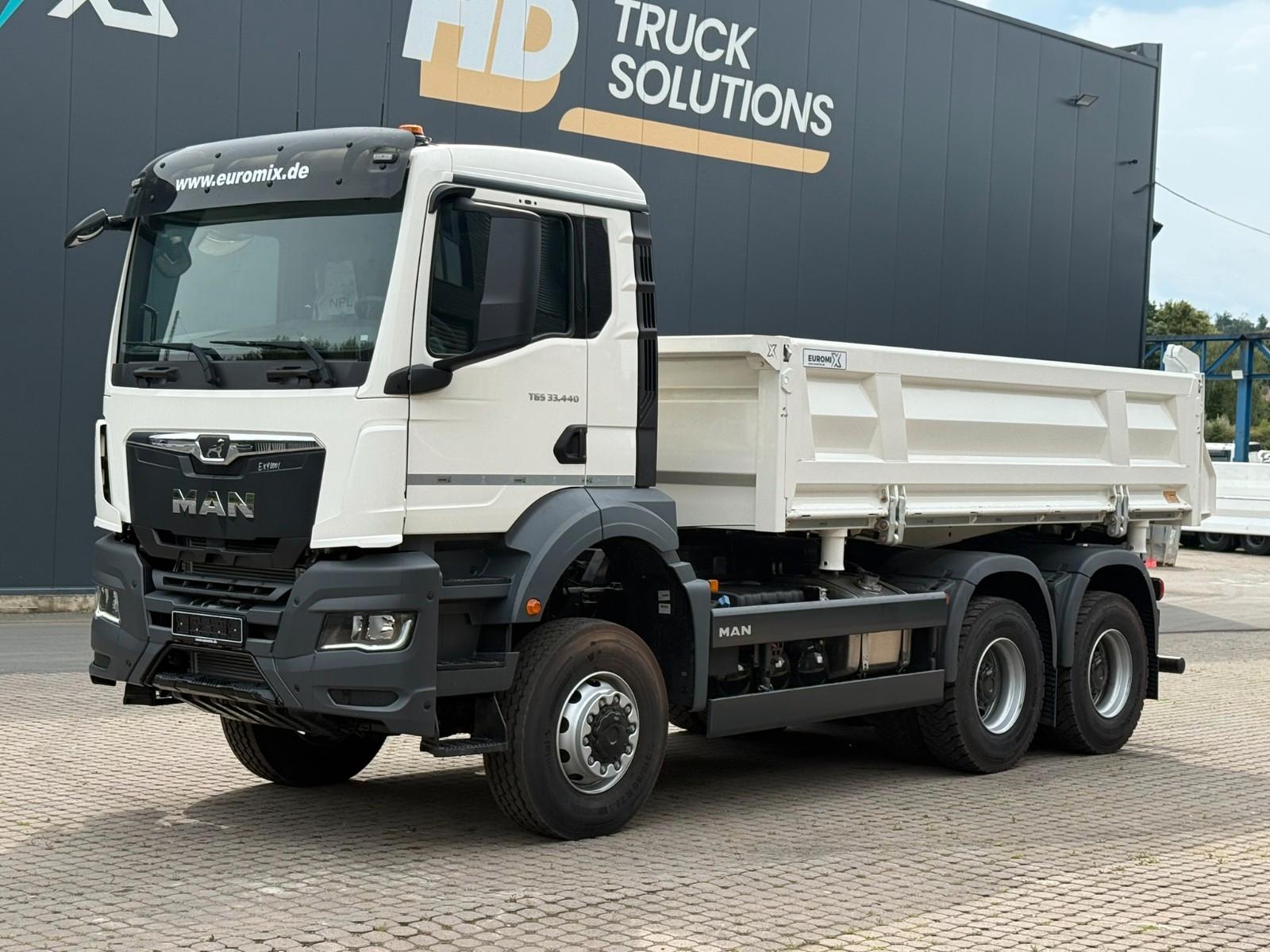 MAN TGS 33.440 6x6 /Euro6 3-Seiten-Kipper EuromixMTP