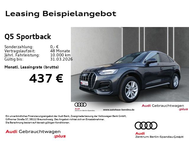 Audi Q5 Sportback 50 TFSI e qu. Adv. S tronic *NAV+*