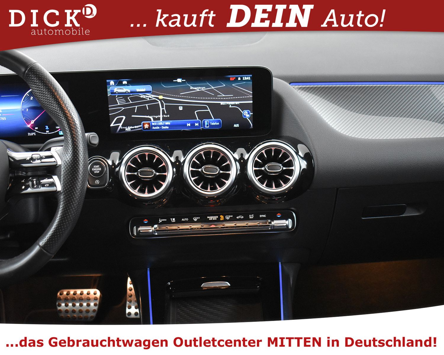MERCEDES-BENZ B 200d 8G AMG Line WIDESC+KAMER+LED+NAVI+ACC+18" - Image 14