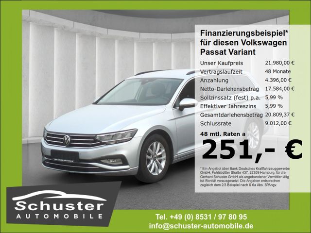 Volkswagen Passat Variant 2.0TDI*DSG LED ACC R-Kam Massage