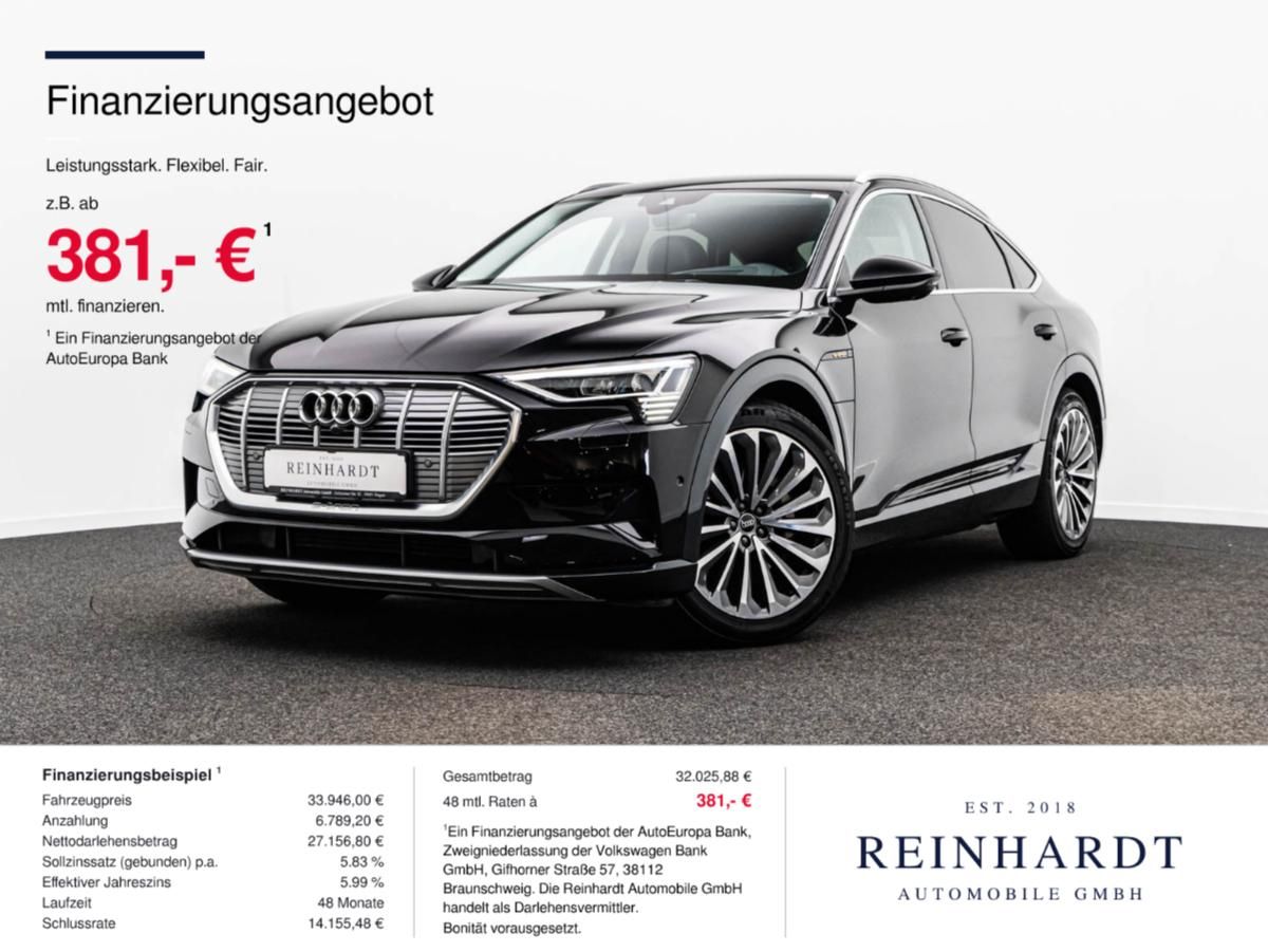 Audi E-TRON SPORTBACK 55 ADVANCED ACC/HuD/NACHT/360°