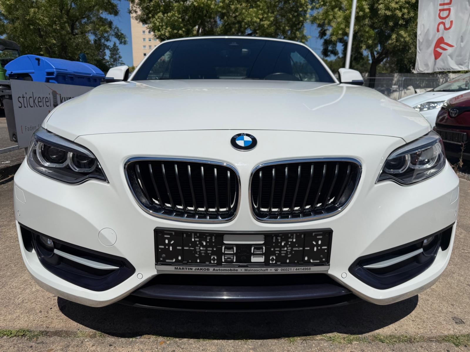 BMW 220 2 Cabrio 220 i Sport Line+PDC+LEDER+MFL+SITZ