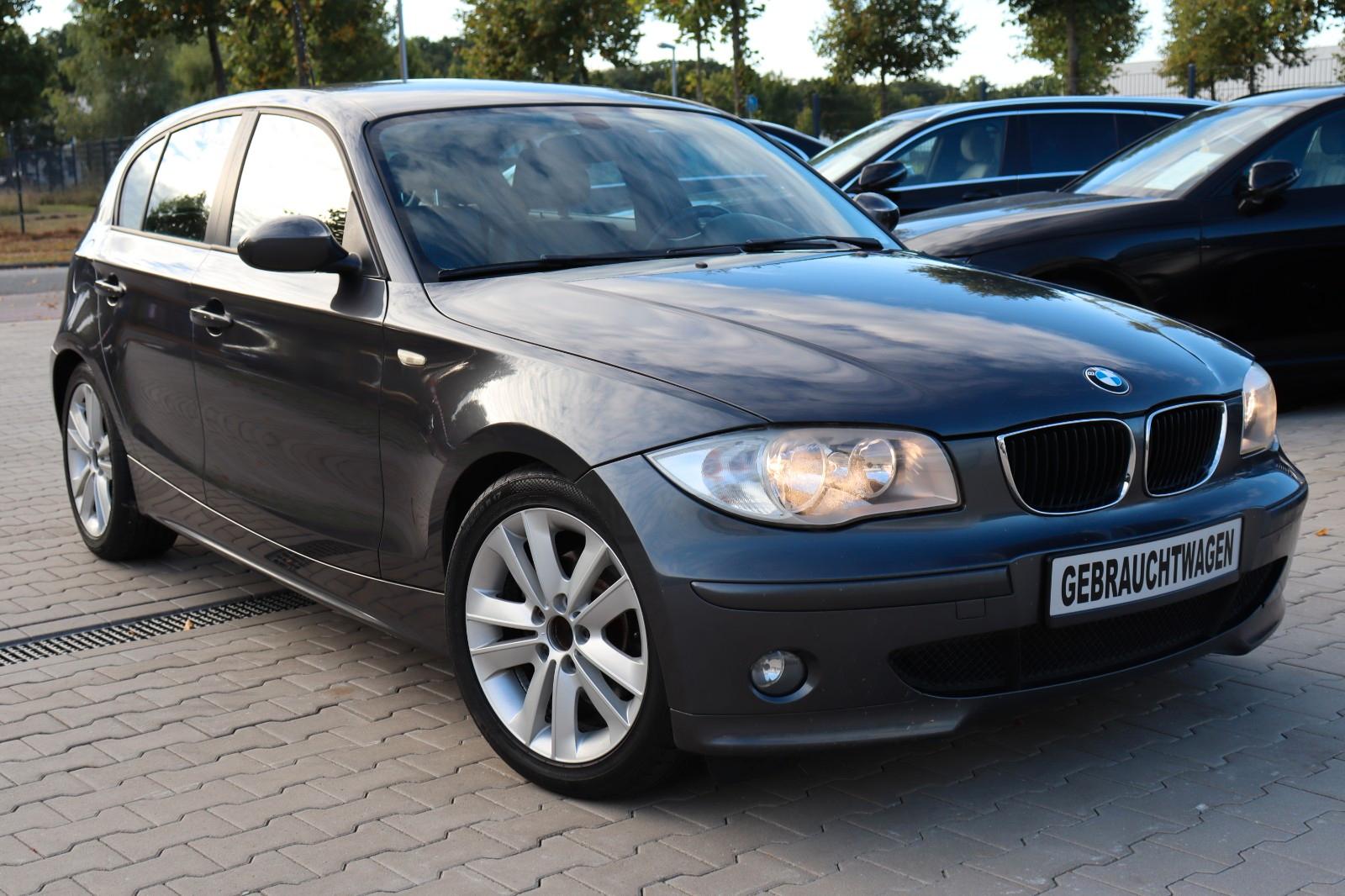 BMW 120i *TÜV-10.27*Leder*Achse-Neu*SHZ*PDC*Alu*