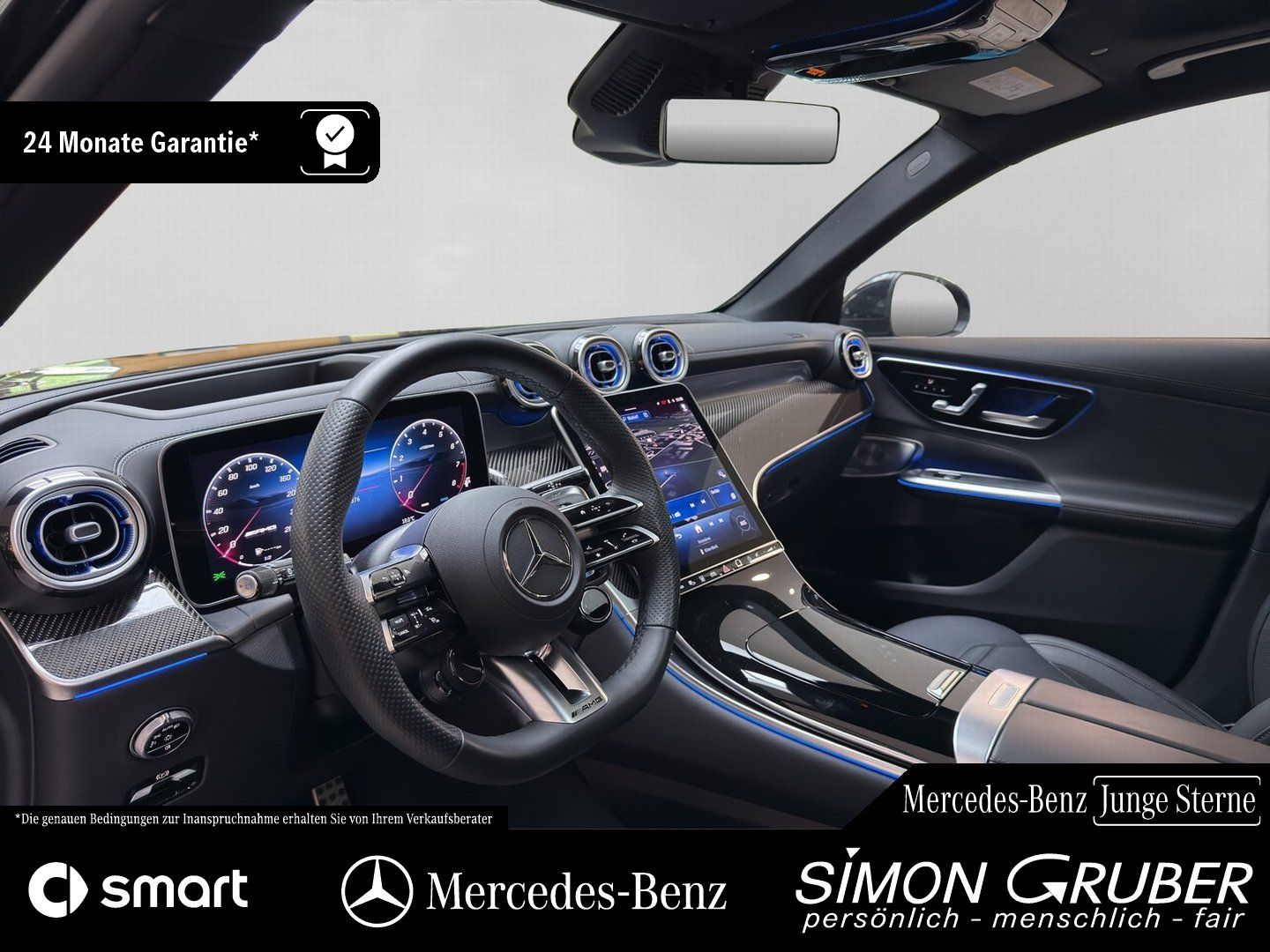 Fahrzeugabbildung Mercedes-Benz GLC 43 4M Night Carbon Nappa Pano Premium+ AHK