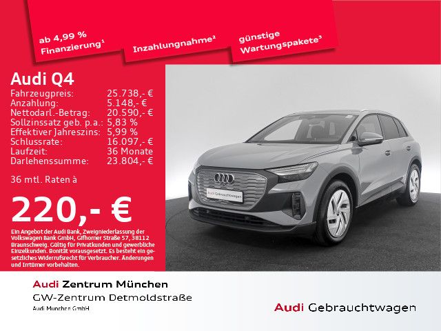 Audi Q4 35 e-tron Matrix/Virtual/Wärmepumpe/Navi+