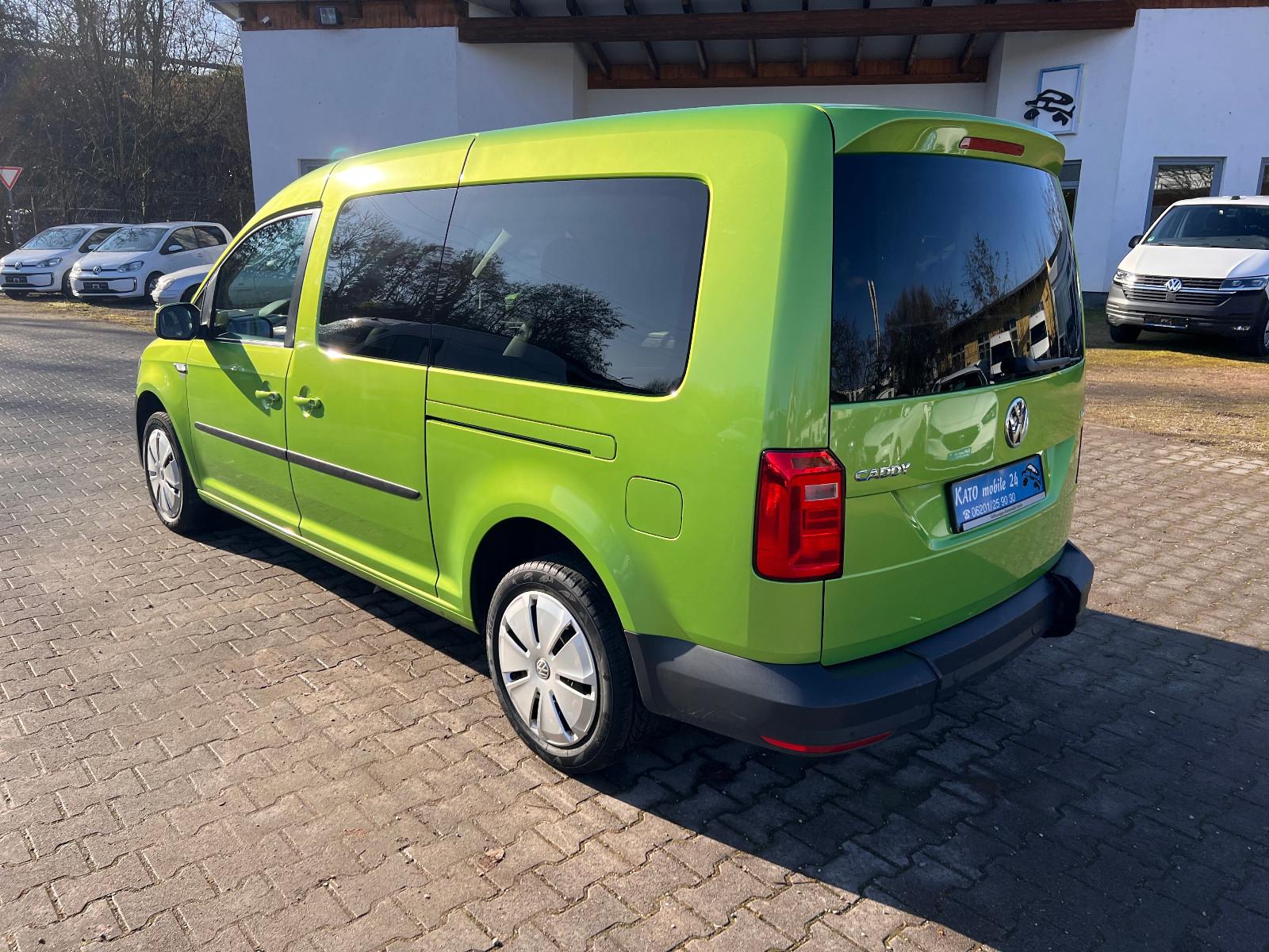 Volkswagen Caddy Maxi 2.0 TDI DSG Rollstuhl Rampe 110 kw