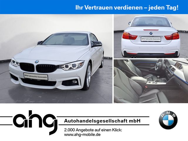 BMW 420d Cabrio M Sport Navi Business Klimaaut. AHK 