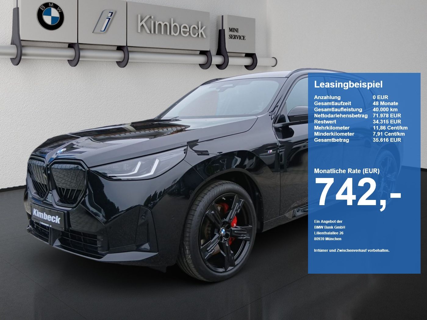 BMW X3 40d xDrive M SPORT PRO Standhzg Sitzbelüf Pan foto 1