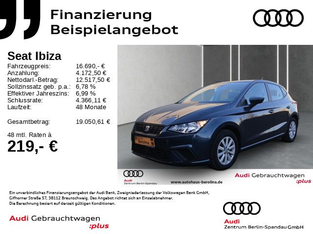 Vorschaubild: SEAT Ibiza 1.0 TSI Style DSG *NAV*PDC*SHZ*KLIMA* (Fahrzeug-Nr. H06925)