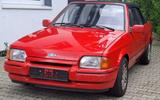 Ford Escort XR3i Cabrio 1986 Scheunenfund ... - Ford Escort: 1.3